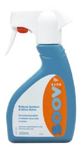 SOOV Burn 200ml...NEW ** Pakuranga Pharmacy ** Carousel 1