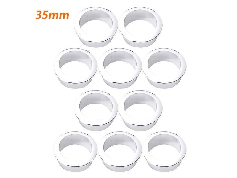 Table Wire Hole Cover Cable Outlet Grommet Plug Cap For PC Furniture Carousel 1