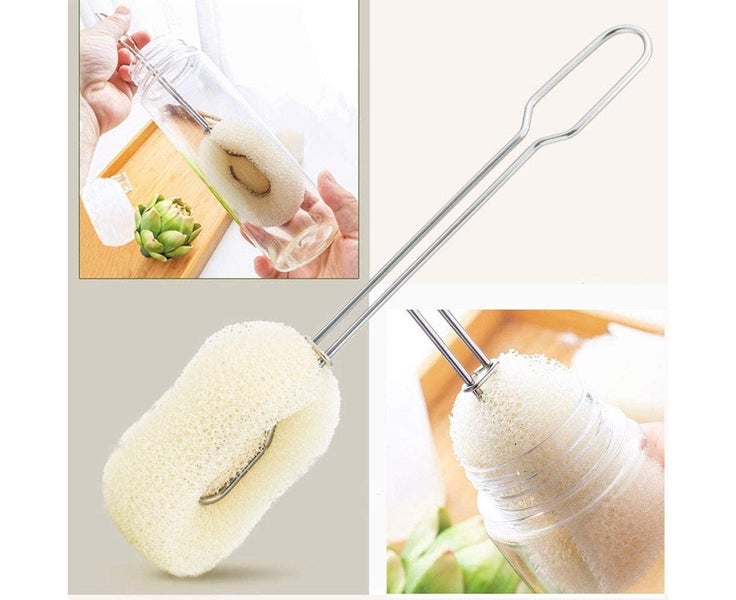 Water bottle baby bottle washing sponge replacement easy handy type replaceme Carousel 1