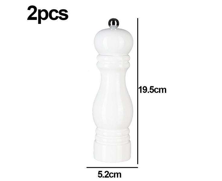 Salt and Pepper Grinder Set,Manual Pepper Mills with Adjustable Coarseness, R Carousel 2