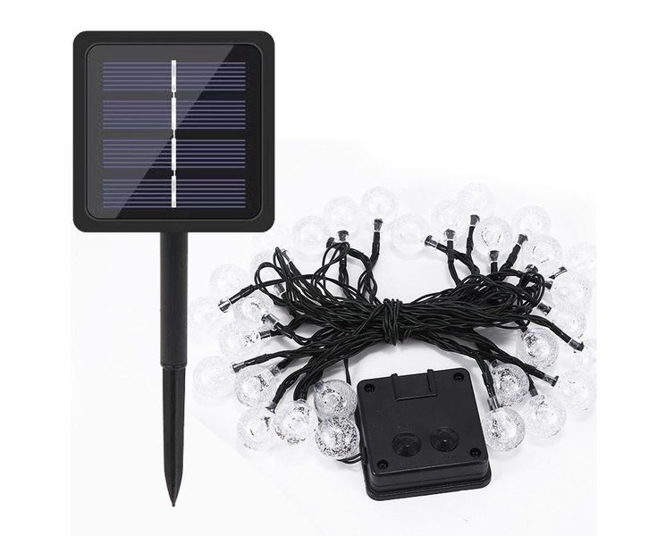 Solar Fairy Lights Outdoor, 12M 100 Led Fairy Lights Outdoor Waterproof Cry Carousel 2