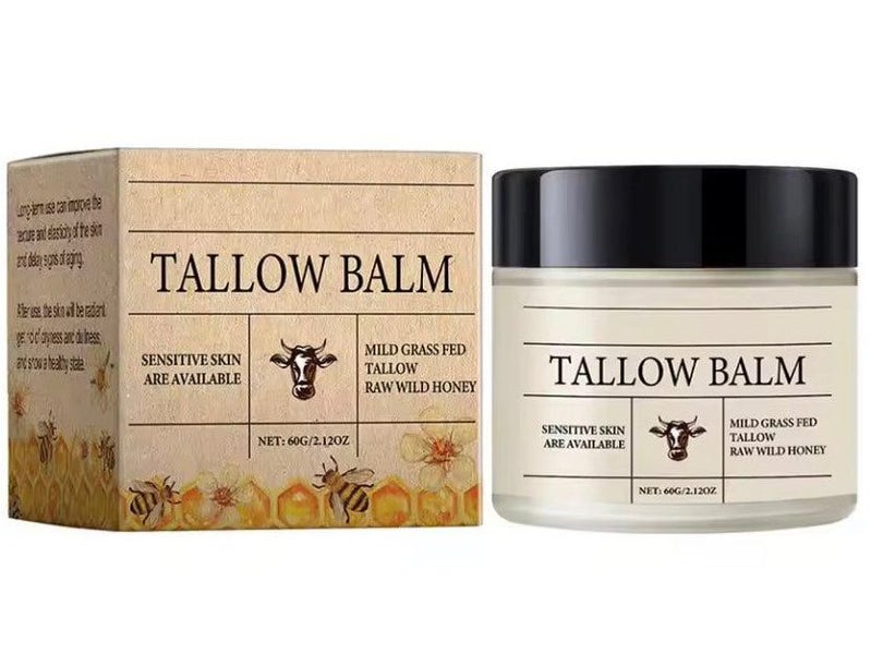 Whipped Beef Tallow & Raw Honey Moisturiser (60g) Carousel 1