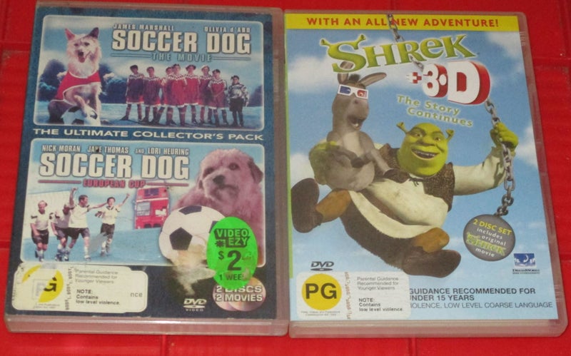 Bulk Kids DVD's x 10 (1) Carousel 1