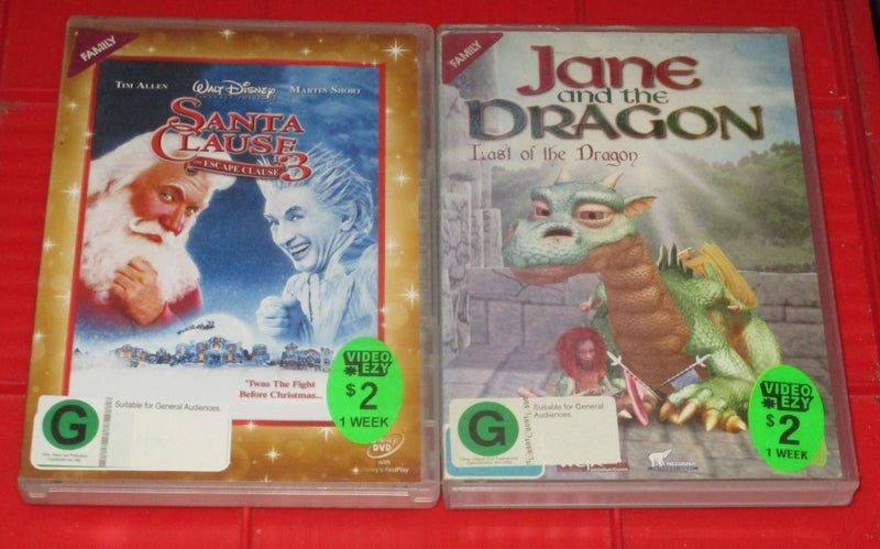Bulk Kids DVD's x 10 (1) Carousel 2
