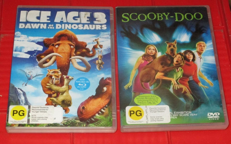 Bulk Kids DVD's x 10 (1) Carousel 5