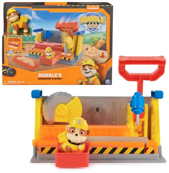Paw Patrol: Rubble & Crew - Rubble's Workshop Playset Carousel 2
