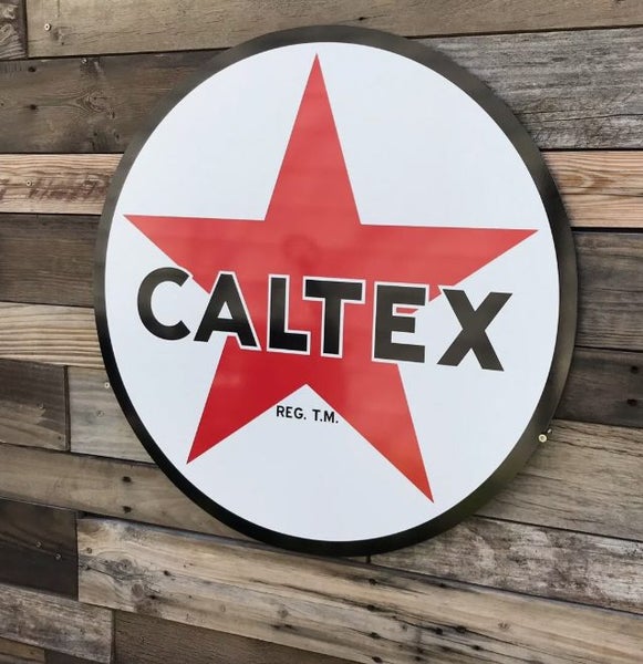 CALTEX SIGN 600MM DIA Carousel 1