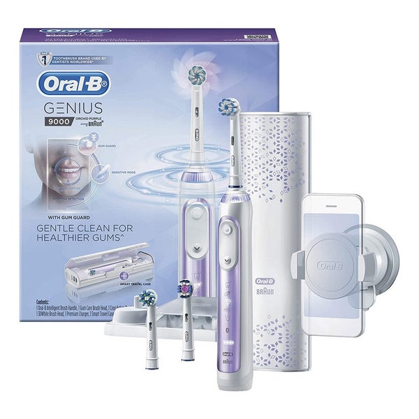 Oral-B Genius 9000 Electric Toothbrush - Orchid Purple Carousel 1