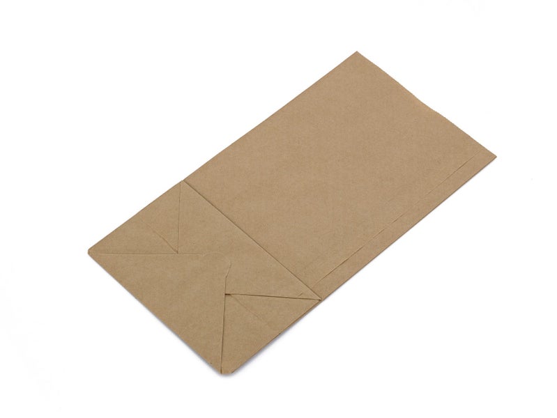 Block Bottom Brown Paper Kraft Bags Small 250pc CASTAWAY Carousel 2