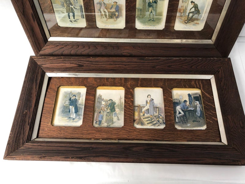 2 x Antique Oak Frames with OAK Matte (20401) Carousel 2