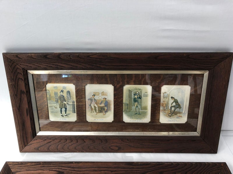 2 x Antique Oak Frames with OAK Matte (20401)62958562012931112