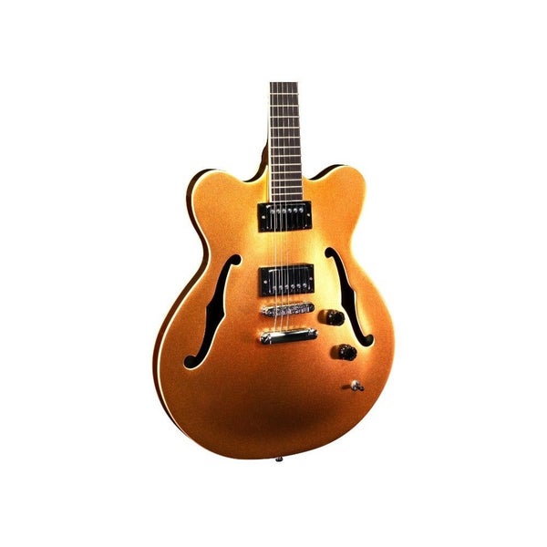 New Hofner Verthin UK Exclusive Electric Guitar, Pearl Gold (German Brand) Carousel 2