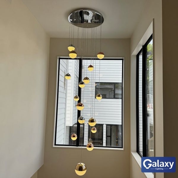 Color Change LED Drop Light D322-650cm-16L Carousel 4