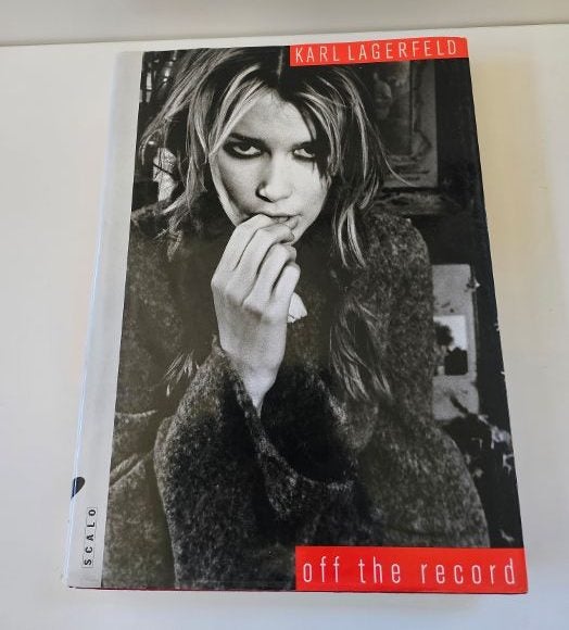 Karl Lagerfeld Scalo, 1995 - Biography & Autobiography. Hardback w Dustjacket. Carousel 1