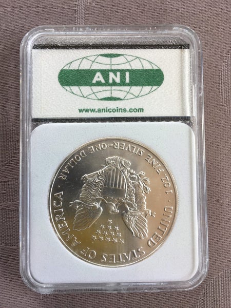 1993 ANI MS70 Silver Eagle Carousel 2