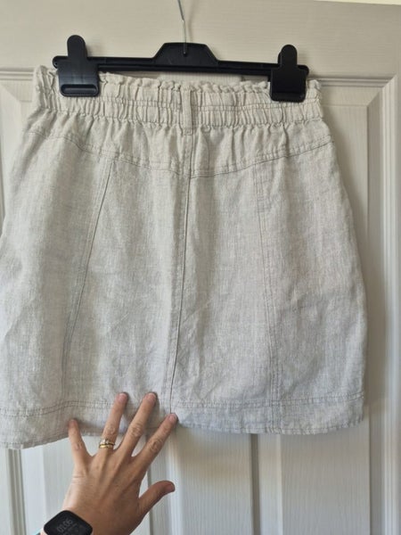 Just Jeans Linen Skirt size 10 Carousel 2