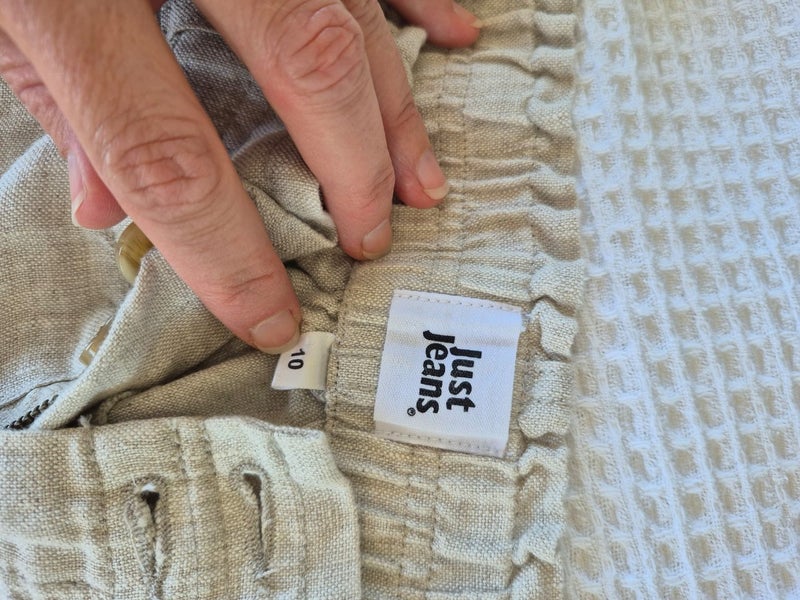 Just Jeans Linen Skirt size 10 Carousel 5