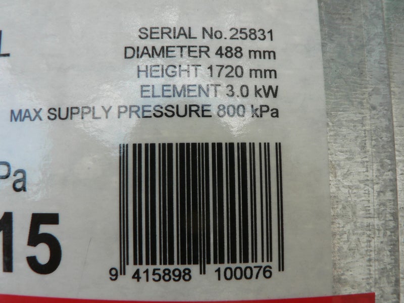 hot water cylinder 2022 rheem 180L mains pressure Carousel 5