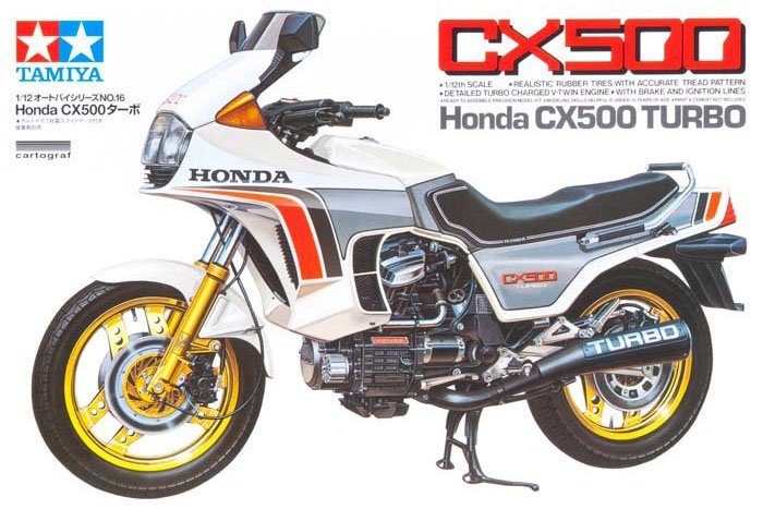 Tamiya Honda CX500 Turbo 1/12 Carousel 1