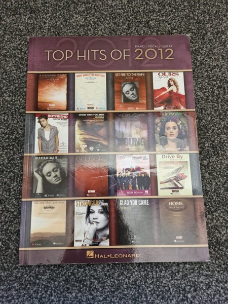 Top Hits Of 2012 Sheet Music Carousel 1