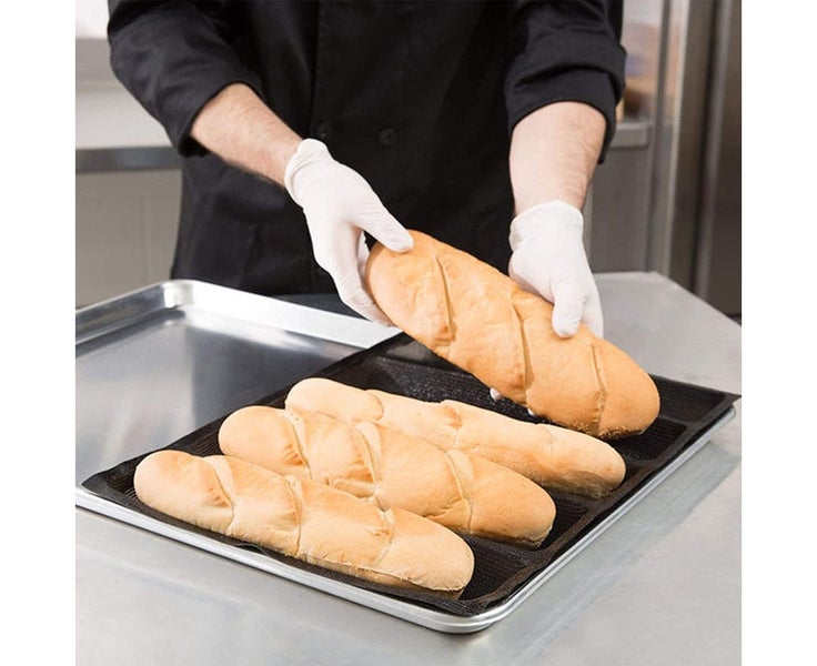 Silicone Perforated Baking Forms Sandwich Mold French Baguette Bread Pan Fo Carousel 5