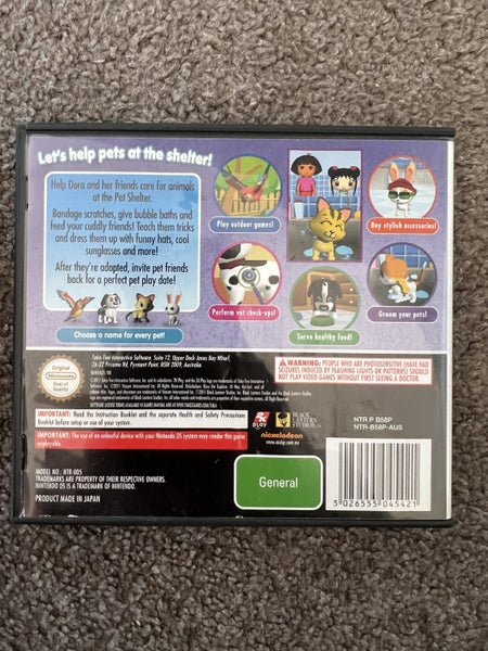 Dora The Explorer - Pet Shelter Nintendo DS - NDS COMPLETE Carousel 1