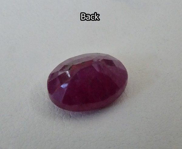 5.08CT UNHEATED SPLENDID HUGE OVAL CUT 100% NATURAL RED RUBY Carousel 4