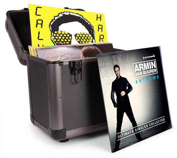 12" Vinyl LP Record Case - Titanium Carousel 1