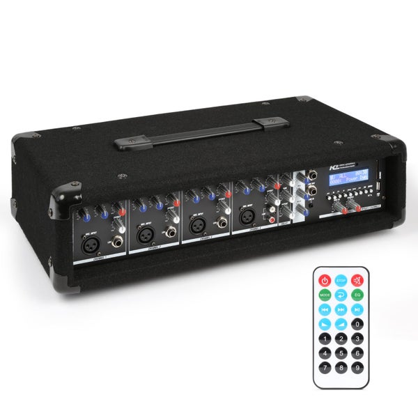 4 Channel Mixer with Amplifier Carousel 1