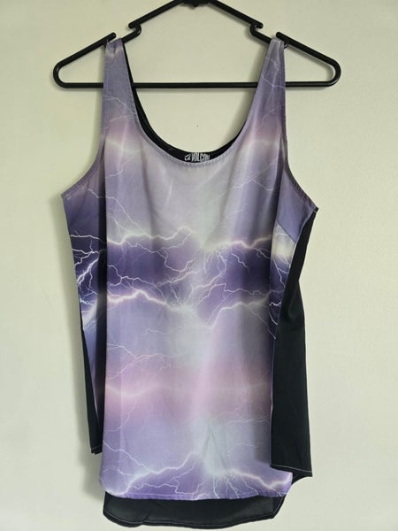 VOLCOM Women's singlet, top, shirt, Size 10 Small Carousel 1