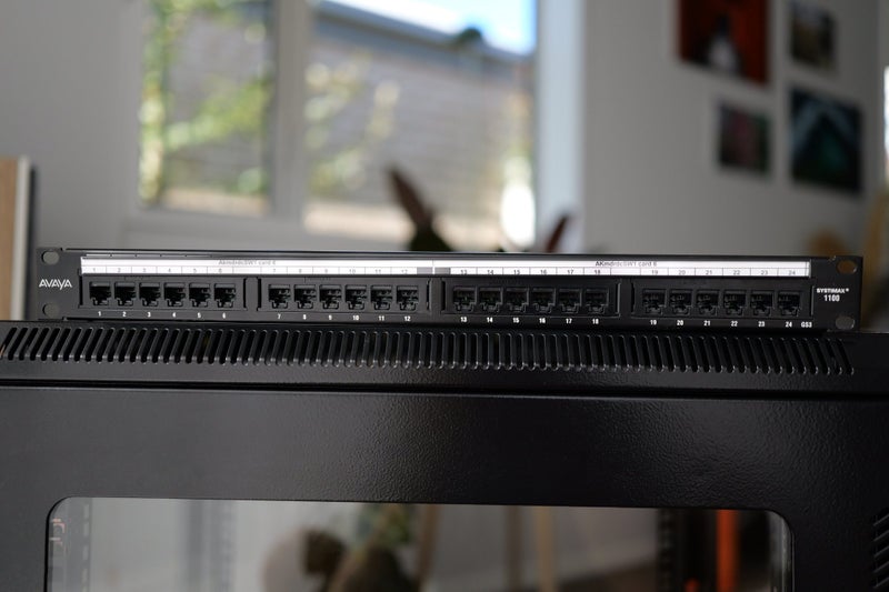 24 Port Patch Panel Carousel 1