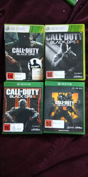 Call of duty Black ops 1, 2, 3, 4 Carousel 1