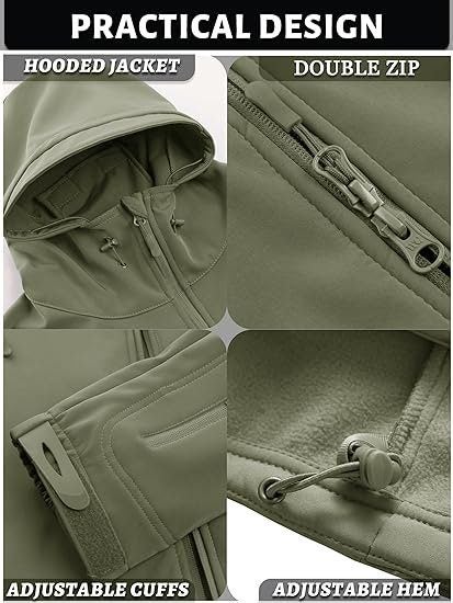 Military Tactical Soft Shell Jacket Coat Cargo Pants Suit Size M-3XL Carousel 3