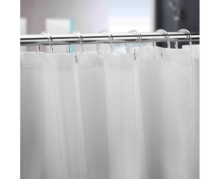 Modern-24 PCS Shower Curtain Rings ,Plastic Shower Curtain Hooks for Bathro Carousel 7