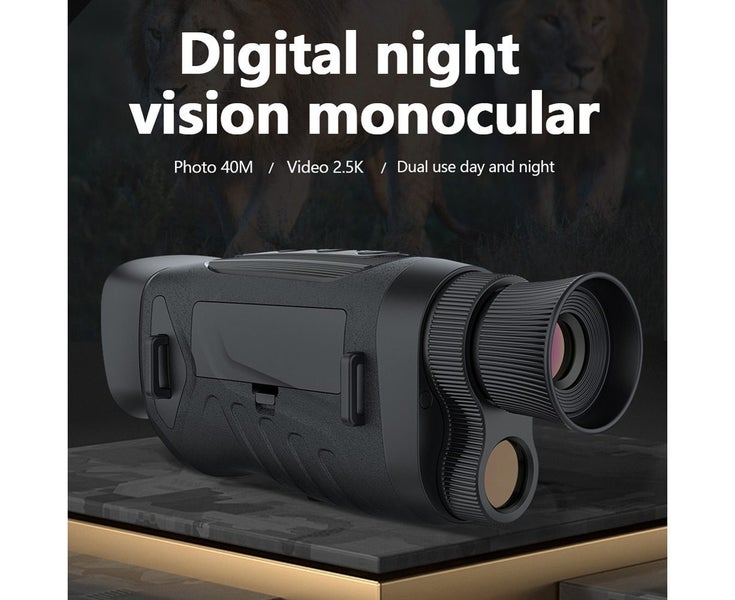 Digital Night-Vision Monocular 40MP 2.5K Infrared Telescope 984ft Night-Vis Carousel 2