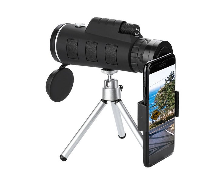 40X60 Zoom Optical Lens Monocular Telescope Compass + Tripod+ Clip Universa Carousel 1