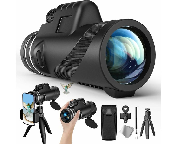 High Definition Monoculars Telescope, 12X50,High Power Monocular with Smart Carousel 1