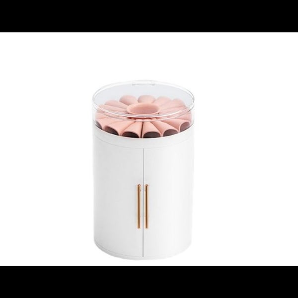 Transparent Cover Plastic Jewelry Box Finisher 4 Drawers Large Jewelry Stor Carousel 1