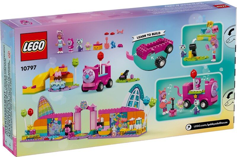 LEGO Gabbys Dollhouse 10797 Gabbys Party Room Carousel 2