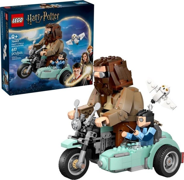 LEGO Harry Potter 76443 Hagrid & Harrys Motorcycle Ride Carousel 1
