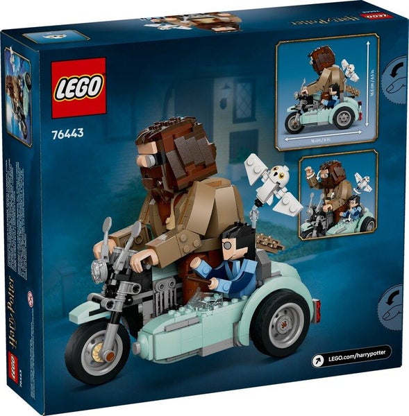 LEGO Harry Potter 76443 Hagrid & Harrys Motorcycle Ride Carousel 2