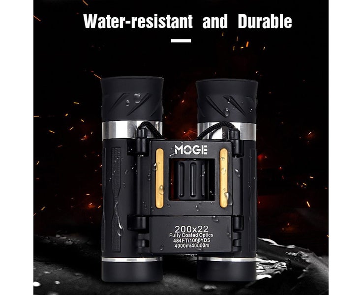 200x22 Compact Folding Pocket Binoculars for Camping Hiking Bird Watching T Carousel 2