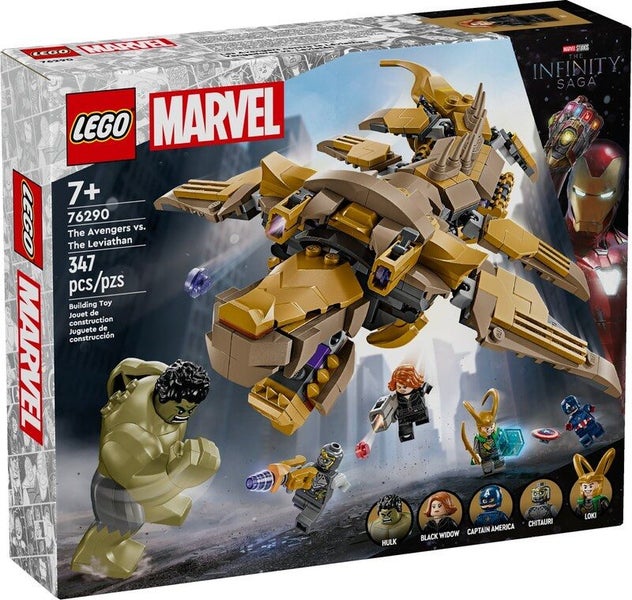 LEGO Marvel 76290 The Avengers vs. The Leviathan Carousel 2