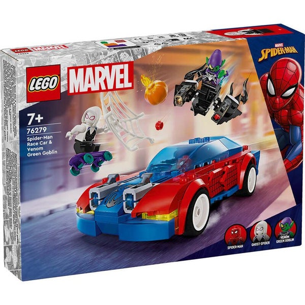 LEGO Marvel 76279 Spider-Man Race Car & Venom Green Goblin Carousel 1