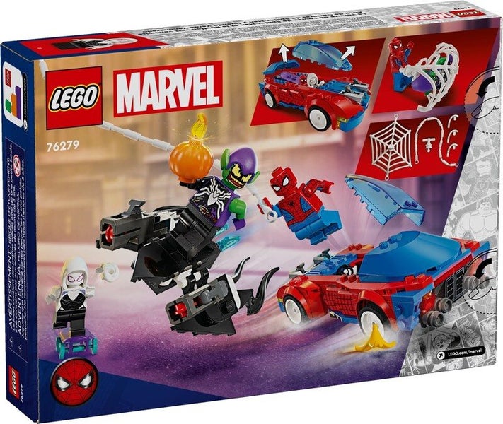 LEGO Marvel 76279 Spider-Man Race Car & Venom Green Goblin Carousel 2