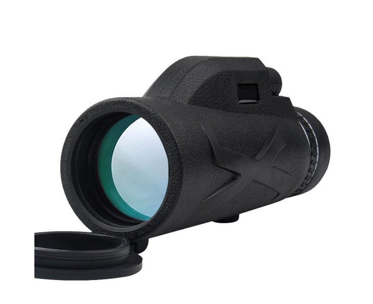 80X100 Zoom High Definition Lens Prism Hiking Monocular Telescope + Phone C Carousel 2