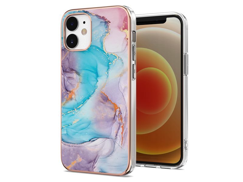Case Cover for iPhone 12 mini Marble Carousel 1