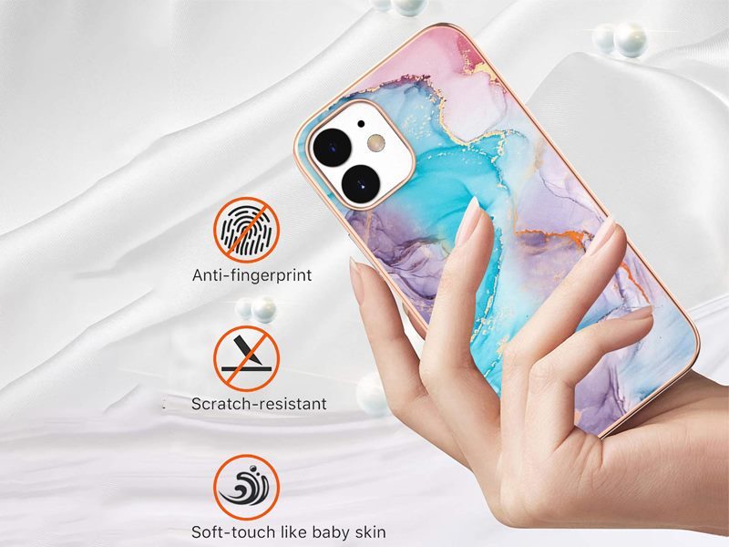 Case Cover for iPhone 12 mini Marble Carousel 2