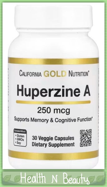 HUPERZINE A 250 mcg 30 VCAPS - SUPPORT LEARNING & MEMORY - E1225 Carousel 1