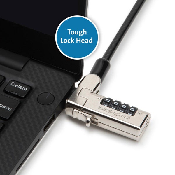 Kensington N17 Serialised Combination Laptop Lock 2.0 For Wedge-Shaped Slots Carousel 2